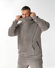 Теплий чоловічий костюм оверсайз кофта та штани, фото 4