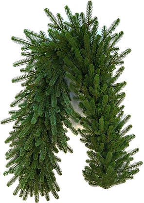 Гірлянда лита з пластикових гілок Жозефіна, фото 1