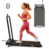 Бігова доріжка 10 км/год, до 110 кг, Bluetooth, регульований нахил, пульт, з дугою, Складна Fitonix Оригінал