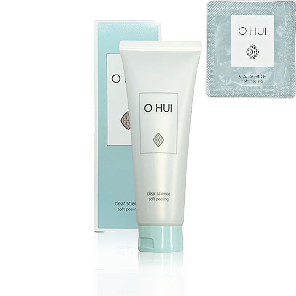 Пілінг-скатка з ферментами та екстрактом морських водоростей O HUI Clear Science Soft Peeling 100 ml + 100 ml, фото 1