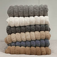 Плед Королівський шарпей євро 200*230см, смужка 7см.