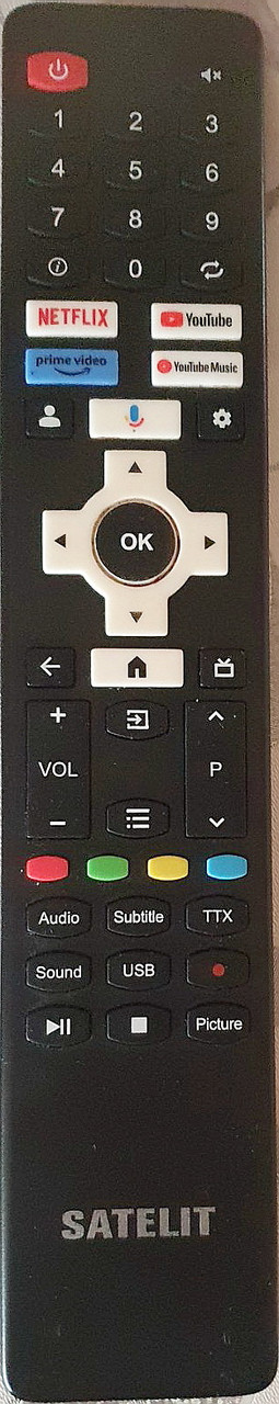 Пульт до телевізора SATELIT 32H9500GS без мікрофона, фото 1