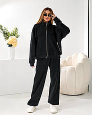 Жіночий теплий костюм кофта та штани, фото 2