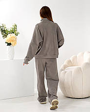 Жіночий теплий костюм кофта та штани, фото 4