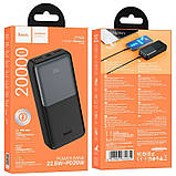 Повербанк Hoco J136A Sirui 22.5W 20000mAh Black, фото 4