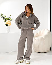 Жіночий теплий костюм кофта та штани, фото 5