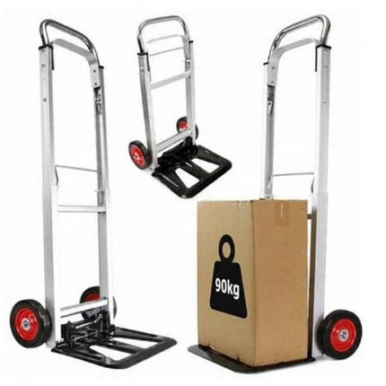 Візок складаний ручний алюмінієвий платформний складський Siker HT1011, фото 1