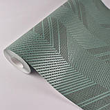 Шпалери вінілові 0.53 × 10.05 м Marburg 11503, зелені для спальні, вітальні, кухні, коридору, фото 2