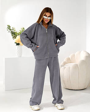 Жіночий теплий костюм кофта та штани, фото 1