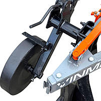 Плуг 2 по 20 см VINMET з передплужниками двокорпусний (посилена рама, велике колесо), фото 5