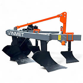 Плуг 2 по 20 см VINMET з передплужниками двокорпусний (посилена рама, велике колесо)