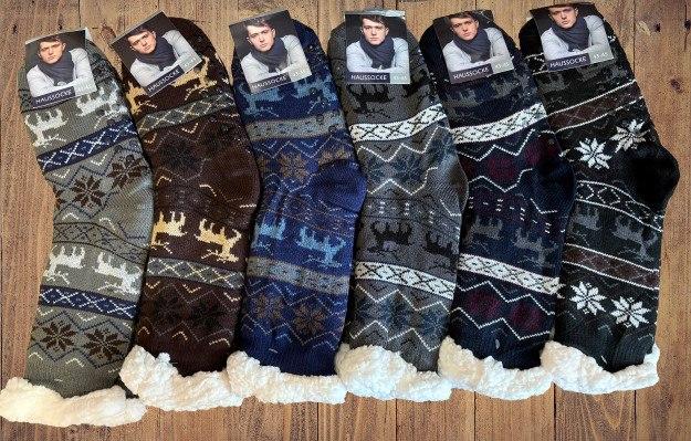 Шкарпетки шерстяні на хутрі чоловічі