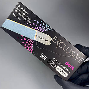 Змінні файли papmAm для пилки прямий (на м'якій основі) EXCLUSIVE 20 100 гритів (30 шт.)