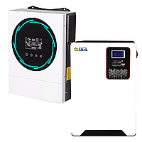 3,6кВт система зберігання енергії ALTEK Atlas з інвертором ДБЖ 3,6кВт АКБ LiFePO4 5.12кВт