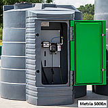 Резервуар пластиковий Metria 5000 літрів (5 куб) для дизельного палива, фото 2