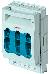 Вимикач-роз'єднувач під запобіжник e.fuse.VR.160, габарит 00, 3 полюса, 160А