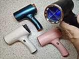 Компактний бездротовий фен для сушіння та укладання волосся потужністю 500 Вт акумуляторний, фото 10