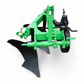 Плуг 2 по 20 см навісний двокорпусний (висока стійка 52 см, посилена рама 100)