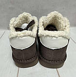 Зимові дитячі кросівки натуральний замш Itts 32-37 коричневий, фото 6