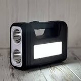 Багатофункціональний аварійний ліхтар GDPLUS Solar GD-8017s Сонячна панель +3 лампи, фото 3