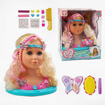 Іграшка Манекен для зачісок та макіяжу, з аксесуарами YL888E-1 G-Rich