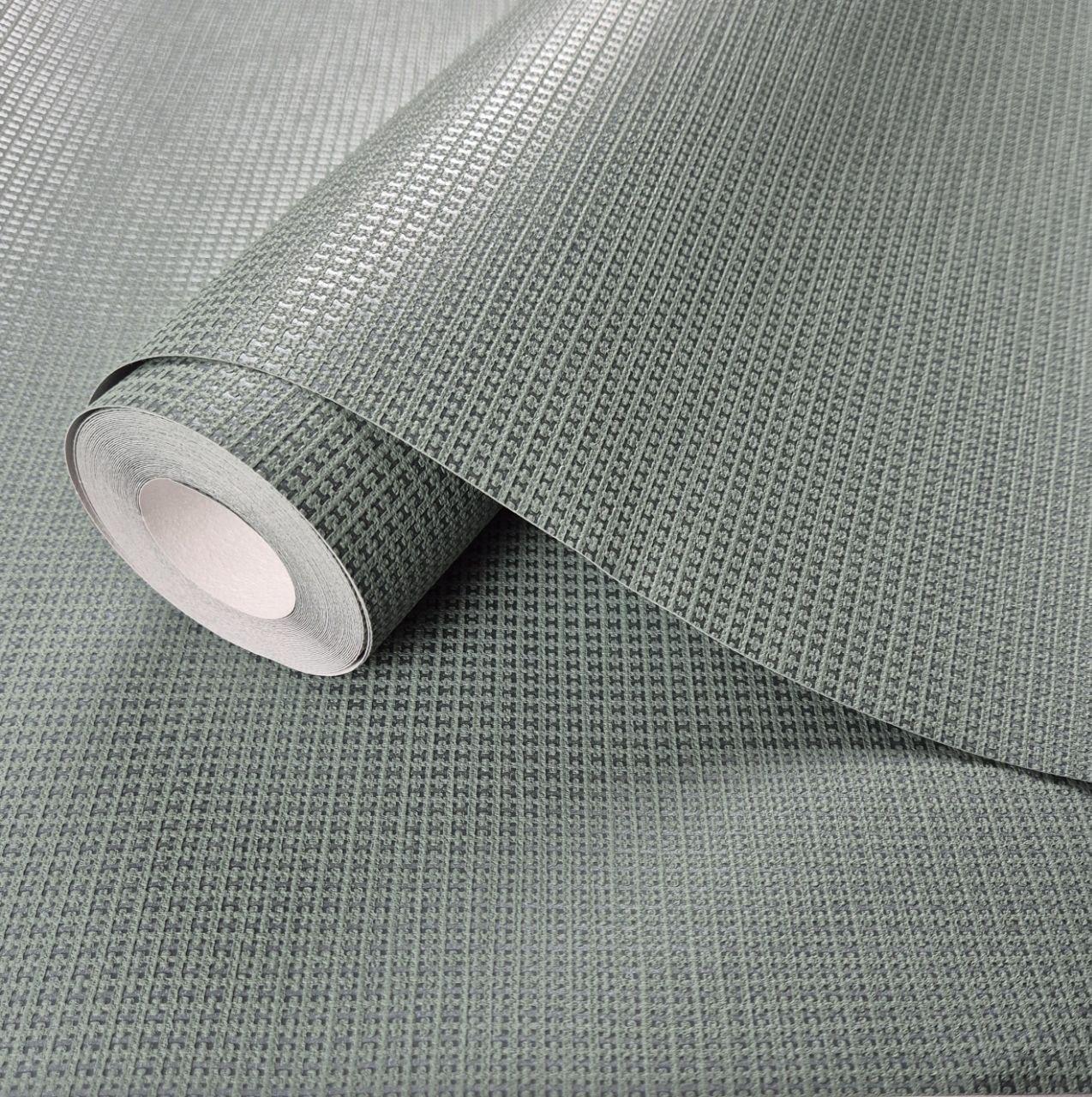 Шпалери вінілові 0.53 × 10.05 м Marburg 30848, зелені для спальні, вітальні, кухні, коридору, фото 1