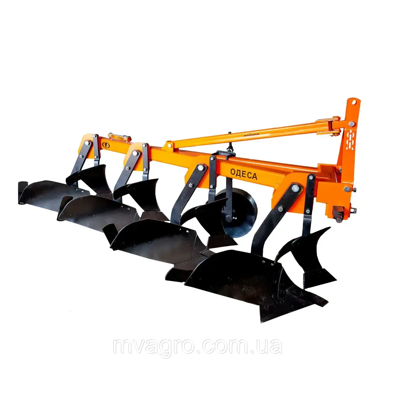 Плуг 4-х корпусний навісний з передплужником ПМУ-4-40П, фото 1
