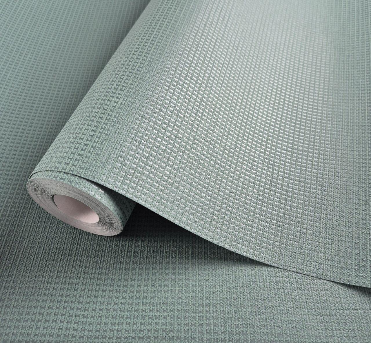 Шпалери вінілові 0.53 × 10.05 м Marburg 30836, бірюзові для спальні, вітальні, кухні, коридору, фото 1