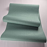 Шпалери вінілові 0.53 × 10.05 м Marburg 30836, бірюзові для спальні, вітальні, кухні, коридору, фото 4