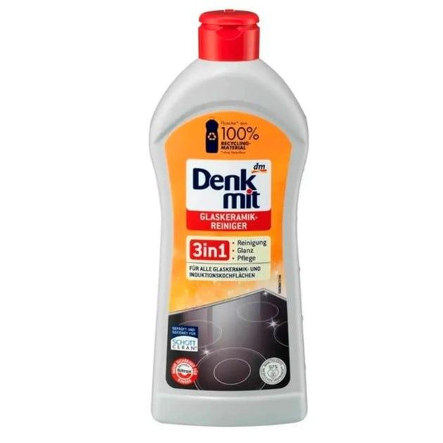 Засіб для чищення склокераміки Denkmit 3в1, 300 мл, фото 1