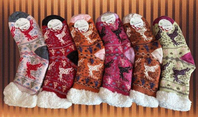 Шкарпетки вовняні на хутрі жіночі