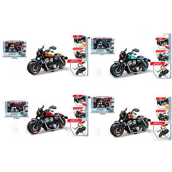 Конструктор інерційний мотоцикл, викрутка, в асортименті 8080P-9-10-11-12 G-Rich