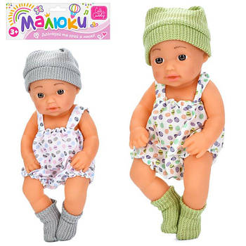 Пупс музичний 2 кольори, муз., бат.(таб.), кул., L6204A-B G-Rich