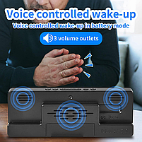 Годинник Deepfox DS-6628 LED цифровий електронний настільний Будильник Дата Температура 15.5 х 6.3см, фото 5