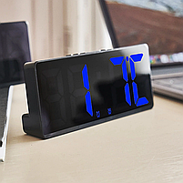 Годинник Deepfox DS-6628 LED цифровий електронний настільний Будильник Дата Температура 15.5 х 6.3см, фото 10