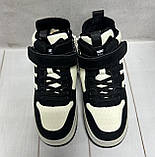 Зимові дитячі кросівки на овчині  Bessky 32-37 чорний, фото 5