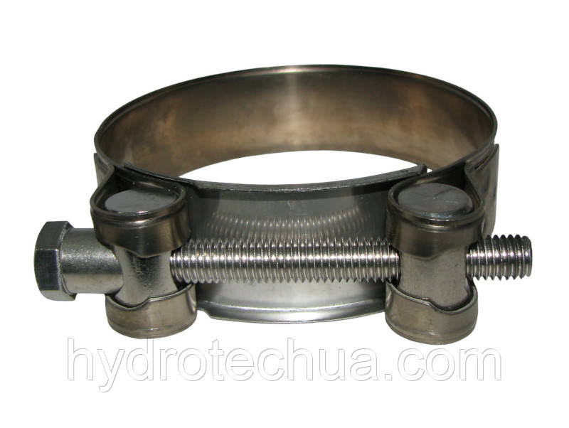 Хомут 74-79 W4 силовий нержавіючий HYDRO TECH