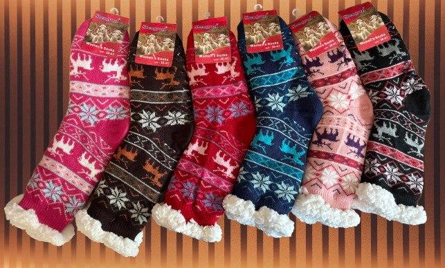 Шкарпетки вовняні на хутрі жіночі