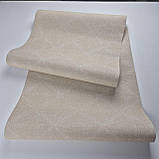 Шпалери вінілові 0.53 × 10.05 м Marburg 30830, бежеві з візерунком для спальні, вітальні, коридору, фото 4