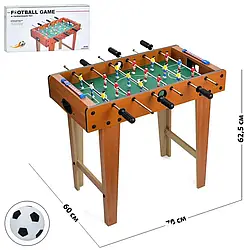 Ігровий стіл футбол на штангах (настільна гра, розмір 71×36×63 см)