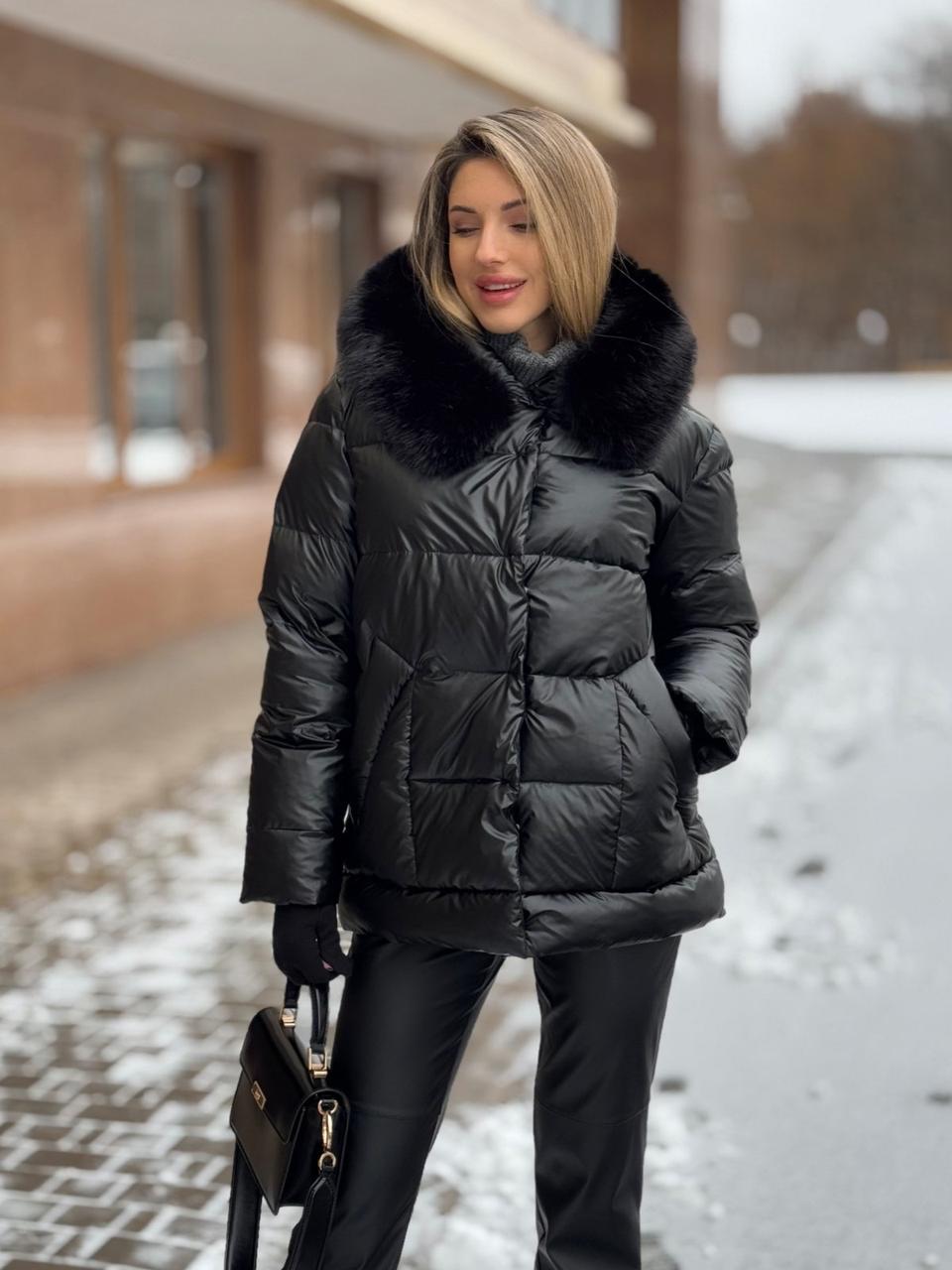 Елегантна жіноча зимова куртка   К-362  р-ри 42–54