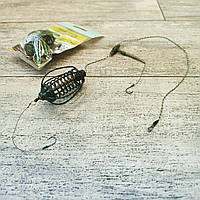 🇺🇦 Готова снасть «CRUCIAN CARP-PEAR» 2 гачка , вага 35 грамів 🇺🇦