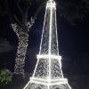 Ейфелева вежа з підсвіткою висота 220 см DecorArt ""