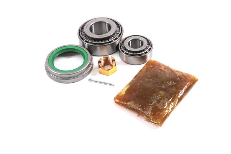 Р/к маточини ГАЗ 3307, 53 колеса переднього (підшипники DETALKA, сальник, кріплення, мастило) (DETALKA) 3307-3103800-01