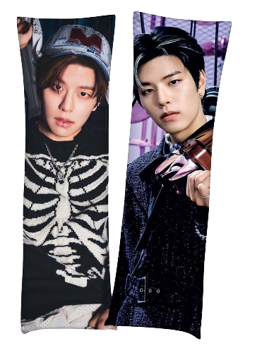 Дакімакура 150х50см  Кім Синмін Стрей Кідс  Kim Seungmin Stray Kids Подушка з наволочкою  двостороння, фото 1