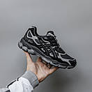 Кросівки чоловічі чорні зимові Asics Gel-NYC Black Grey Gore-Tex Termo (22773), фото 5
