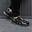 Кросівки чоловічі чорні зимові Asics Gel-NYC Black Grey Gore-Tex Termo (22773), фото 3