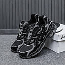 Кросівки чоловічі чорні зимові Asics Gel-NYC Black Grey Gore-Tex Termo (22773), фото 4