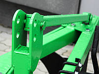 Плуг 2 по 20 см навісний двокорпусний (висока стійка 52 см, посилена рама 80 мм), фото 3