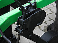 Плуг 2 по 20 см навісний двокорпусний (висока стійка 52 см, посилена рама 80 мм), фото 5